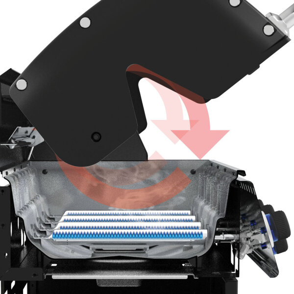 BROIL KING Baron 490 con girarrosto, bruciatore posteriore e fornello laterale