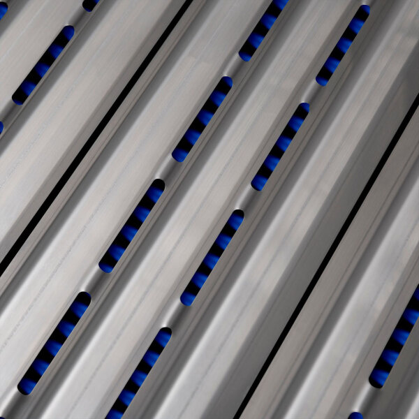 BROIL KING Baron 490 con girarrosto, bruciatore posteriore e fornello laterale