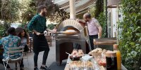 ALFA forno pizza a legna professionale QUATTRO PRO Corten