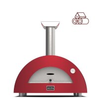 ALFA MODERNO 2 Pizze forno pizza a legna Antique red