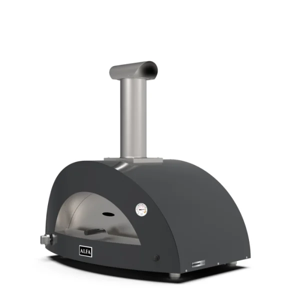 ALFA Pizzaofen MODERNO 3 Pizze Gas Ardesia grey