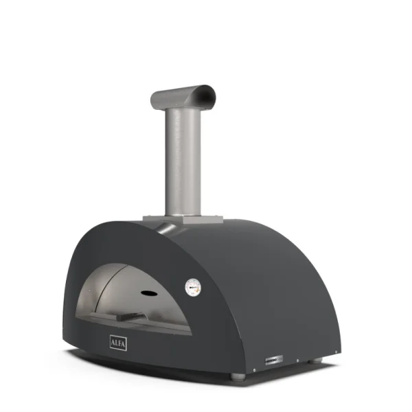 ALFA MODERNO 3 Pizze forno pizza a legna Ardesia grey