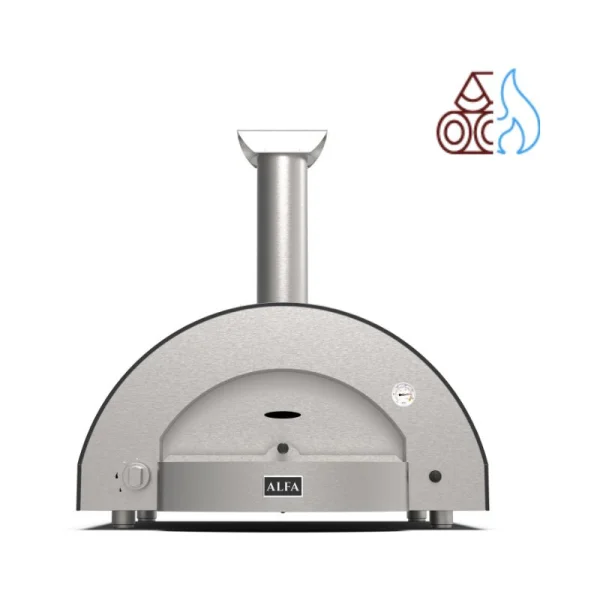 ALFA Pizzaofen CLASSICO 4 Pizze Gas Ardesia Grey