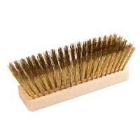 GI.METAL Spazzola di ricambio con setole in ottone 20x6 cm