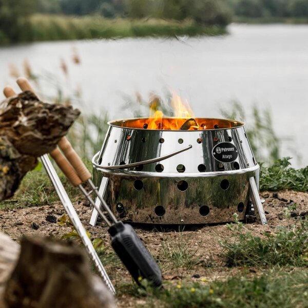 PETROMAX Atago Multifunktionaler Holzkohlegrill