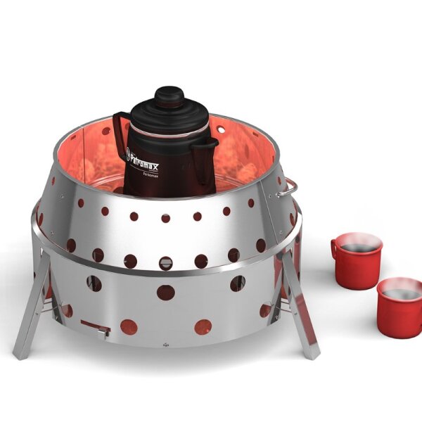 PETROMAX Atago Multifunktionaler Holzkohlegrill