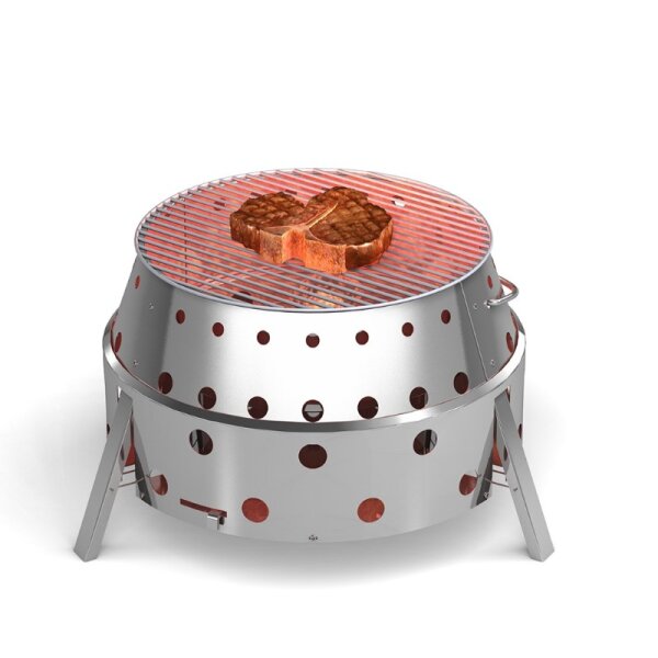 PETROMAX Atago Multifunktionaler Holzkohlegrill