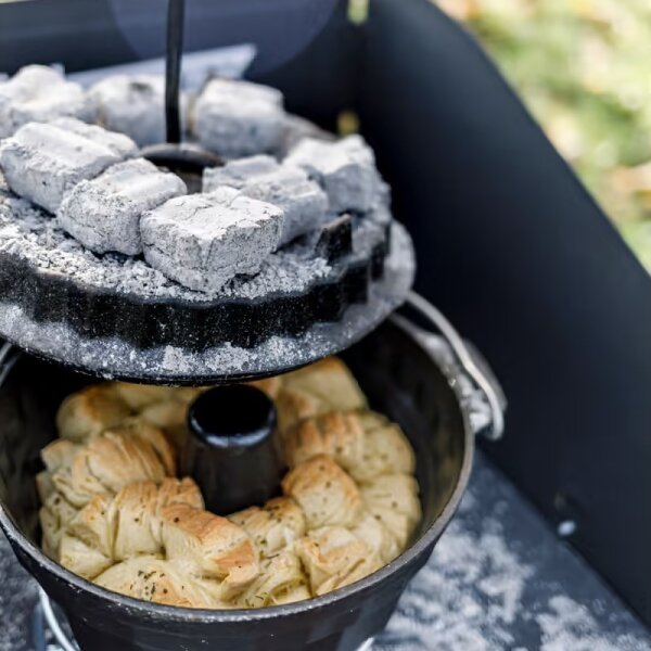 PETROMAX forma in ghisa per ciambella con coperchio