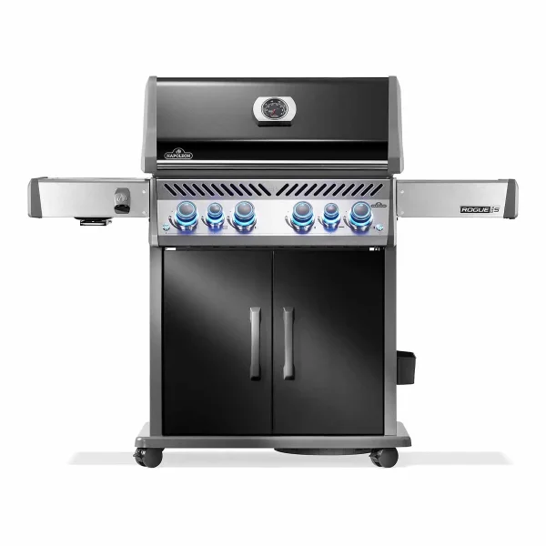 Napoleon Gasgrill Rogue Pro-S 525 schwarz mit Heckbrenner und SIZZLE ZONE