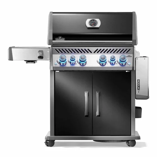 Napoleon Gasgrill Rogue Pro-S 525 schwarz mit Heckbrenner und SIZZLE ZONE