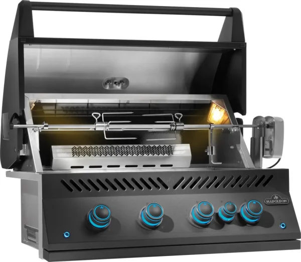 Napoleon Einbau-Gasgrill BIG 32 RBPK Phantom inkl. Drehspieß