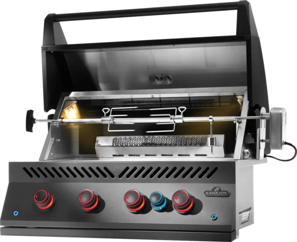 Napoleon Einbau-Gasgrill BIG 32 RBPK Phantom inkl. Drehspieß