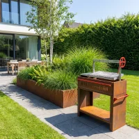 ASAMODO Brasa Santa-Maria-Grill Corten