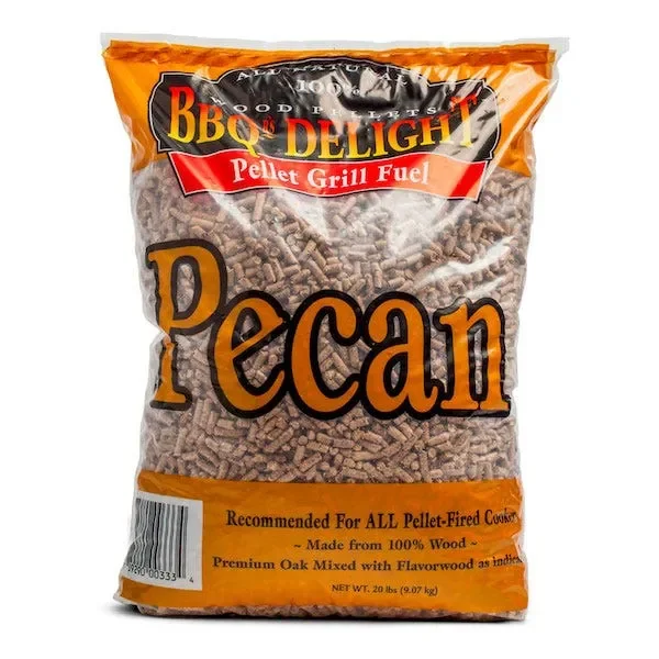 BBQrs Delight Hartholz Pellets, 9 kg Sack Pecan