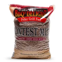 BBQrs Delight Hartholz Pellets, 9 kg Sack Contest Mix...