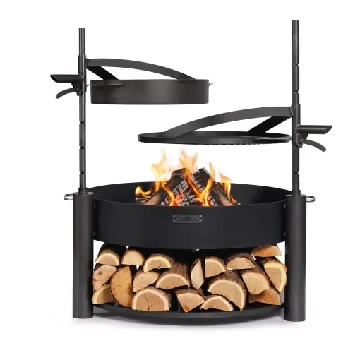 COOK KING: Set Braciere multifunzionale «MONTANA X» da 80 cm