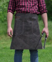 FEUERMEISTER® Leder Hüftschürze mit Taschen