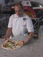GI.METAL Napoletana Linie Pizzaschaufel rechteckig perforiert 33/150