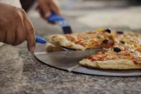 GI.METAL Paletta servizio pizza triangolare