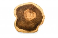 Tagliere, legno di acacia, ovale, dimensione L, 52 x 23 cm