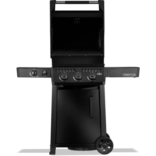 Napoleon barbecue a gas Freestyle 365 nero con fornello laterale