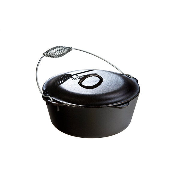 Lodge Dutch Oven mit Henkel und Deckel 10 Zoll 6,6 lt