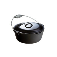 Lodge Dutch Oven mit Henkel und Deckel 10 Zoll 6,6 lt