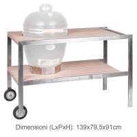 MONOLITH Teakholztisch